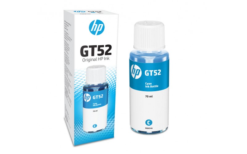 HP INK BOTTLE GT52 CYAN (ORIGINAL)