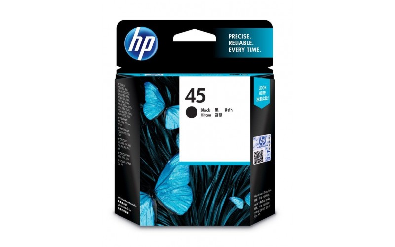 HP INK CARTRIDGE 45 BLACK (ORIGINAL)