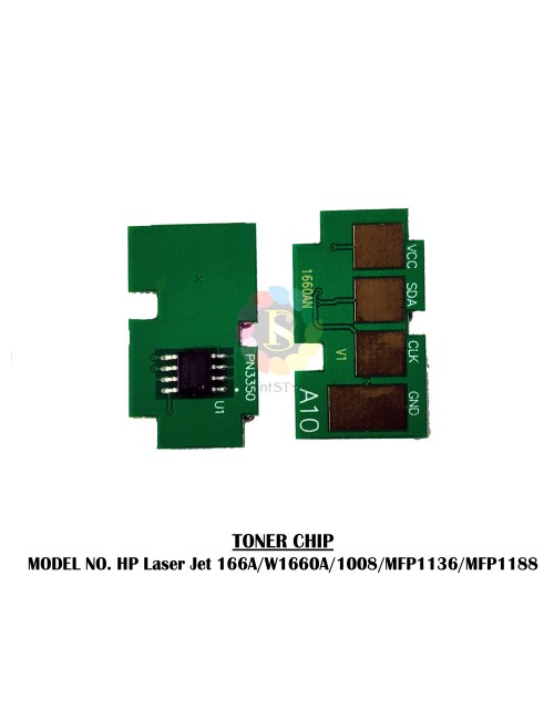 TONER CHIP FOR HP 166A W1660A