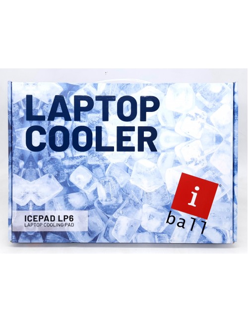 IBALL LAPTOP COOLING PAD ICEPAD LP6 15.6" LED LIGHT WITH 6 FANS