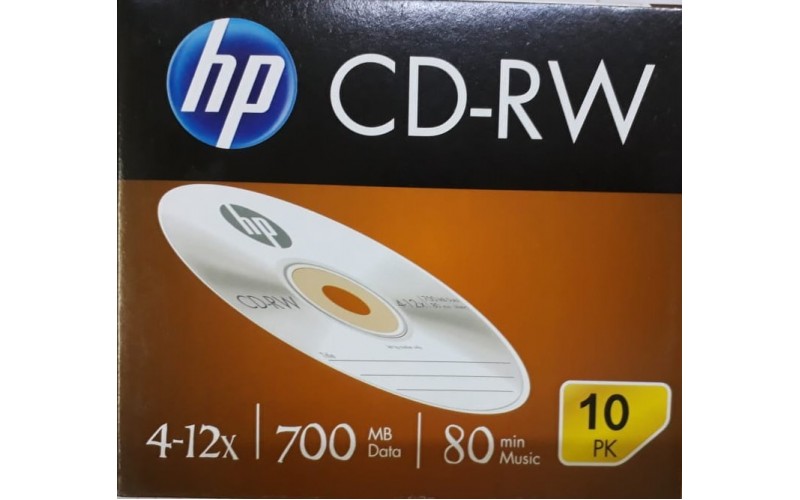 HP CD RW PACK OF 10