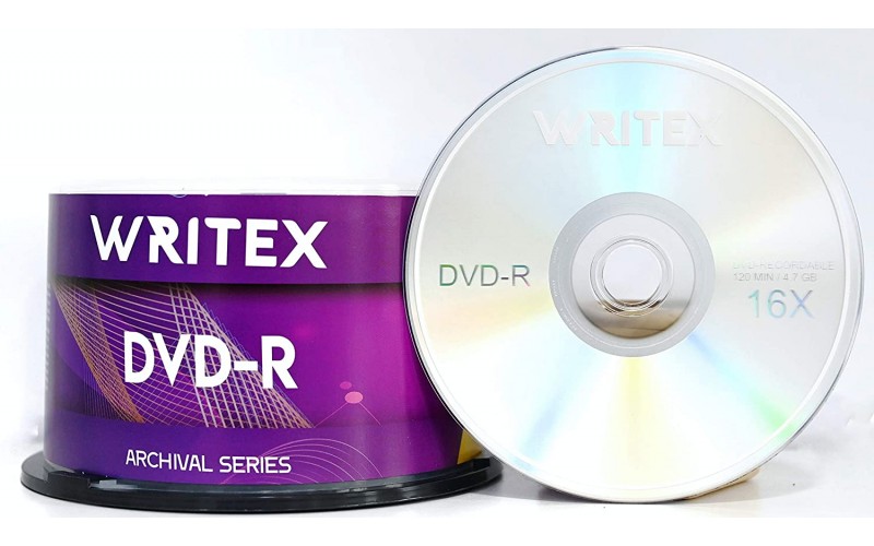 WRITEX DVD R PACK OF 50