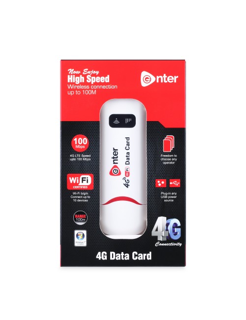 ENTER 4G DATA CARD WITH WIFI 