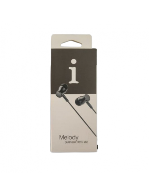 IBALL WIRED EARPHONE WITH MIC (MELODY 271) BLACK