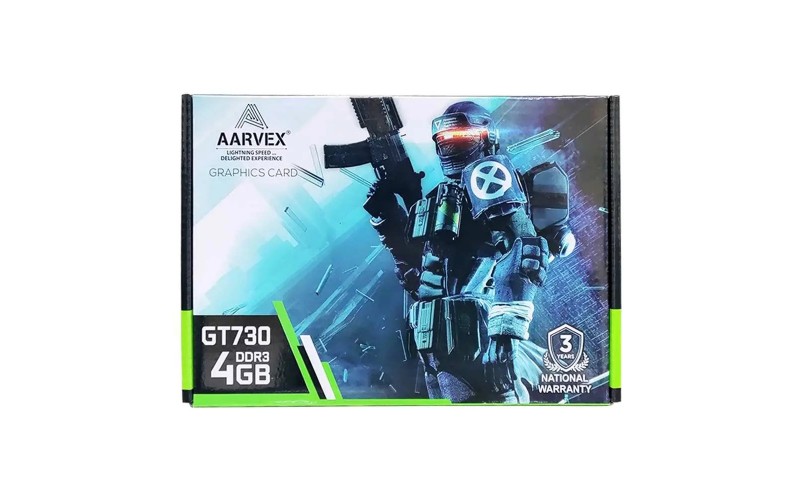 AARVEX GRAPHIC CARD GT 730 4GB SDDR3