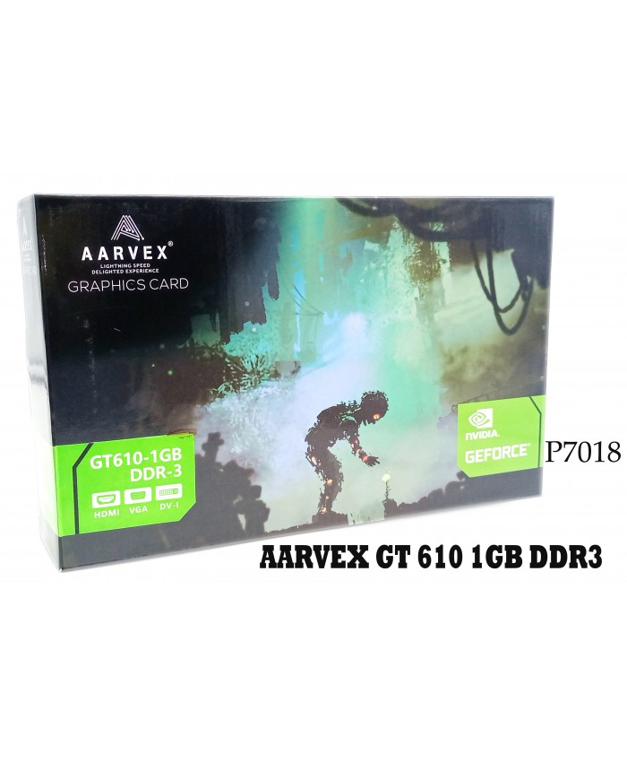 AARVEX GRAPHIC CARD GT 610 1GB DDR3