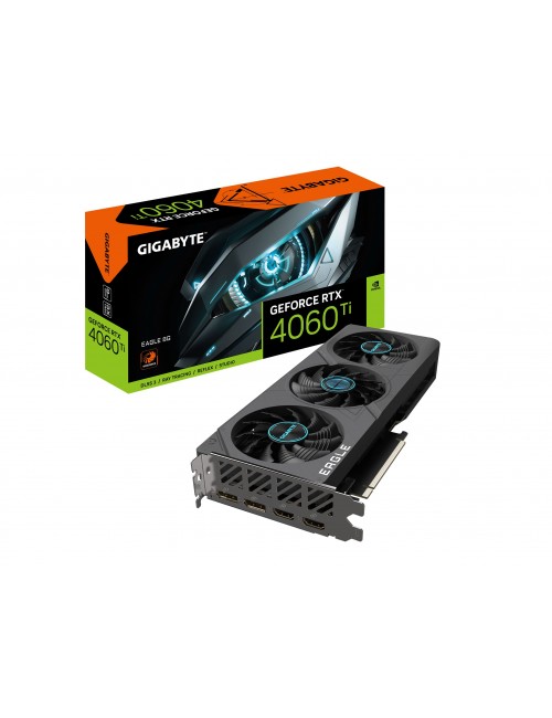 GIGABYTE GRAPHIC CARD RTX 4060 TI EAGLE 8GB DDR6 (TRIPLE FAN) 128BIT PCIE 4.0 HDMI DP