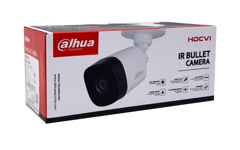 DAHUA BULLET 2MP (HACB1A21PA) 3.6MM BUILT IN MIC (ECO)