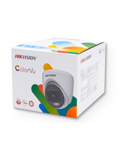 HIKVISION DOME 2MP NIGHT COLOUR (70DF0T PFS) 2.8MM BUILT IN MIC