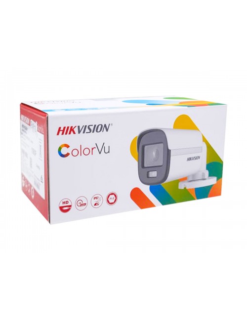 HIKVISION BULLET 2MP NIGHT COLOUR (10DF0T PFS) 3.6MM BUILT IN MIC