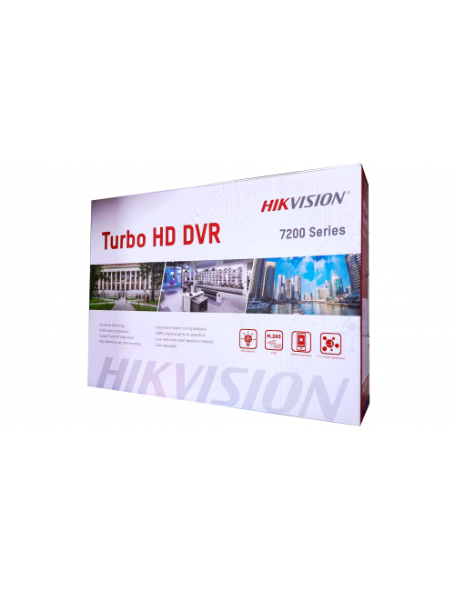 HIKVISION 4CH DVR 8MP (7204HTHI K1) METAL