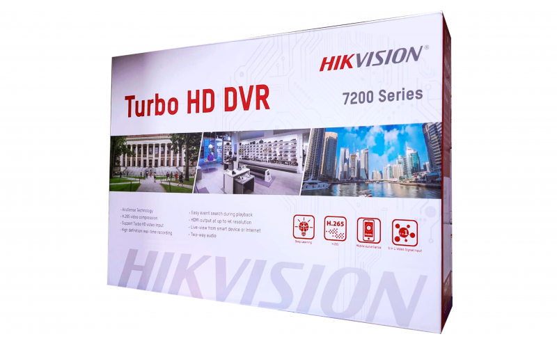 HIKVISION 8CH DVR 5MP (IDS 7208HUHI M2 FA) METAL