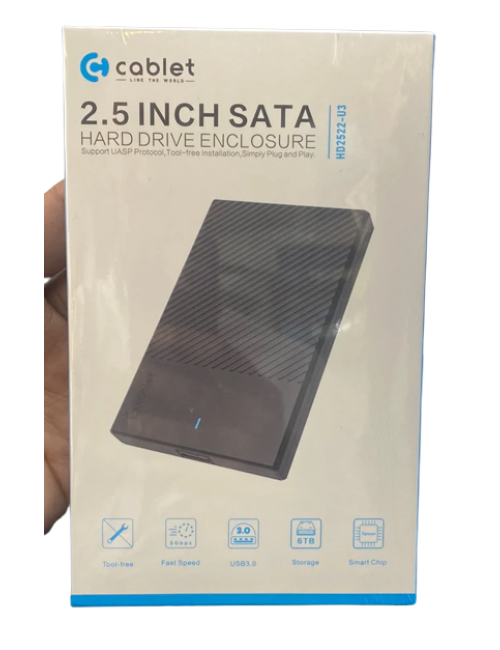 CABLET SSD SATA CASING 2.5" HD2522 USB 3.0