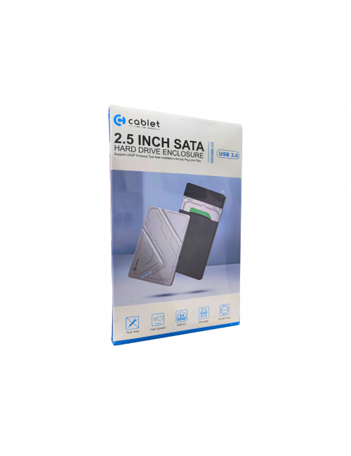 CABLET SSD HDD CASING 2.5" SATA HD2566U3 USB 3.0