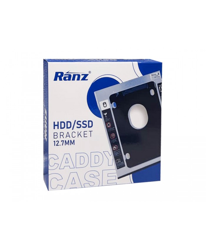 RANZ LAPTOP SATA SECOND HDD CADDY (12.5mm)