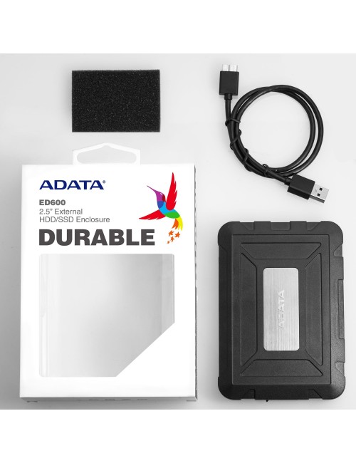 ADATA SSD HDD SATA CASING 2.5" USB 3.2 (ED600)