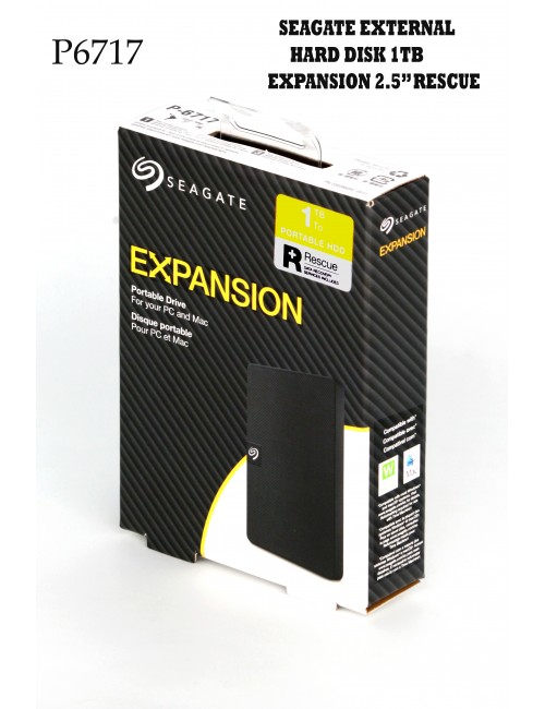 SEAGATE EXTERNAL HARD DISK 1TB EXPANSION 2.5” RESCUE