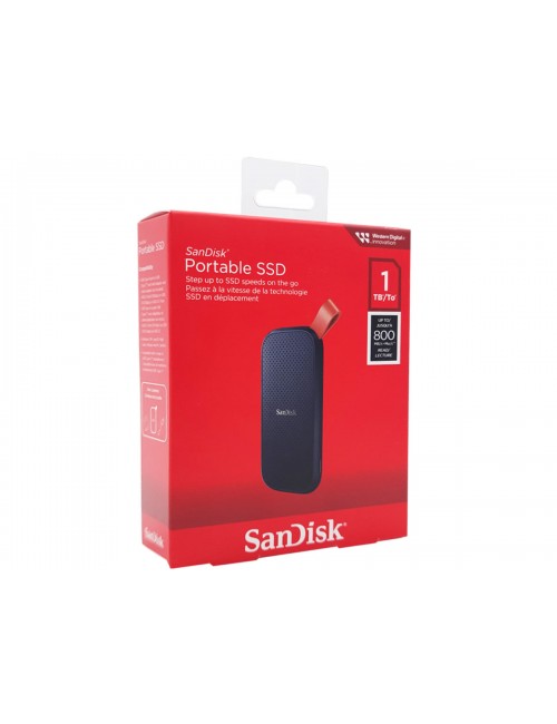 SANDISK EXTERNAL SSD 1TB E30 (TYPE C TO USB 3.2) BLACK