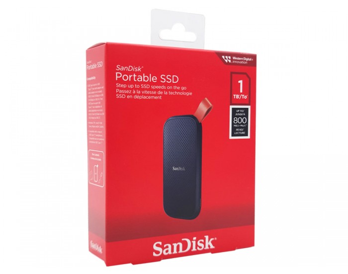 SanDisk 1TB External SSD (USB 3.2) - Reliable & Fast Storage