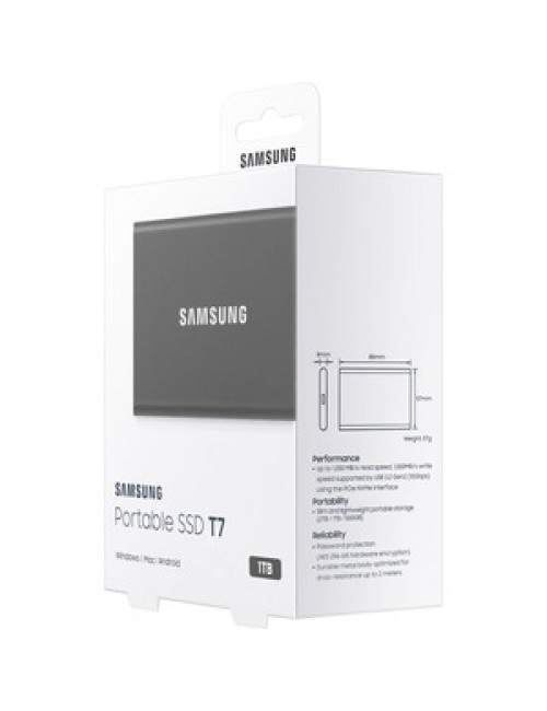 SAMSUNG EXTERNAL SSD 1TB T7 (USB 3.2)