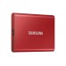 SAMSUNG EXTERNAL SSD 500GB T7 (USB 3.2) RED