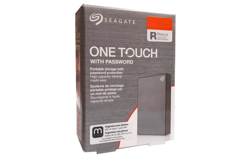 SEAGATE EXTERNAL HARD DISK 1TB ONE TOUCH 2.5” (GREY)