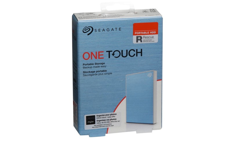 SEAGATE EXTERNAL HARD DISK 5TB ONE TOUCH 2.5" (SKY BLUE)