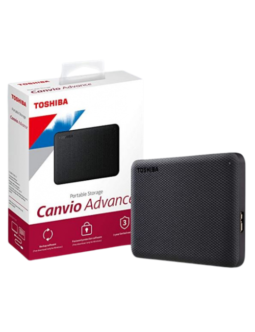 TOSHIBA EXTERNAL HARD DISK 2TB CANVIO ADVANCE 2.5” 