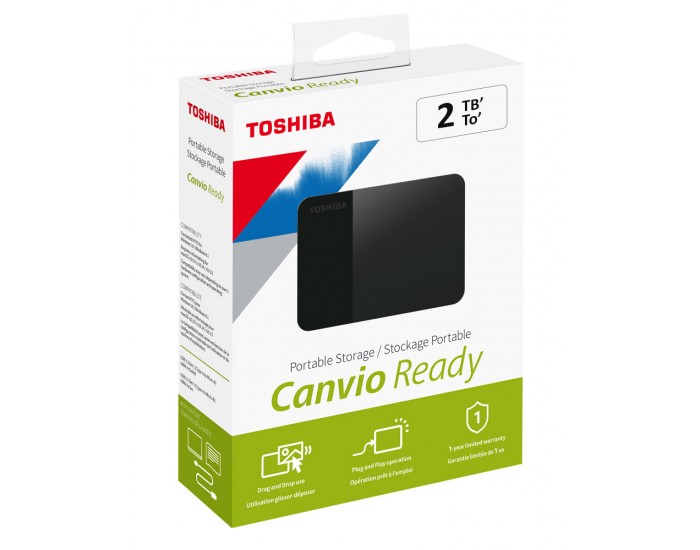 Toshiba 2TB Canvio Ready 2.5