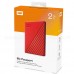 WD EXTERNAL HARD DISK 2TB 2.5" MY PASSPORT RED