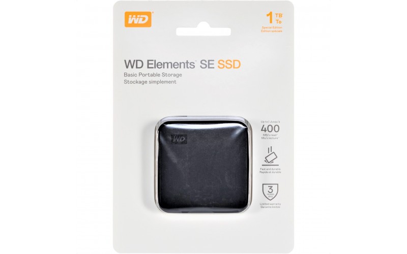 WD EXTERNAL SSD 1TB ELEMENTS USB