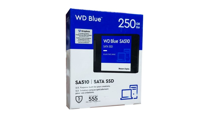 WD INTERNAL SSD 250GB SATA (BLUE)