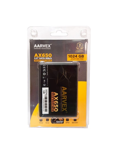 AARVEX INTERNAL SSD 1TB SATA (AX650)