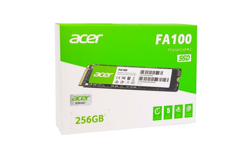ACER INTERNAL SSD 256GB NVME (FA100)