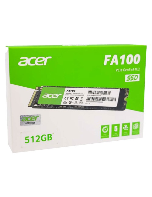 ACER INTERNAL SSD 512GB NVME (FA100)