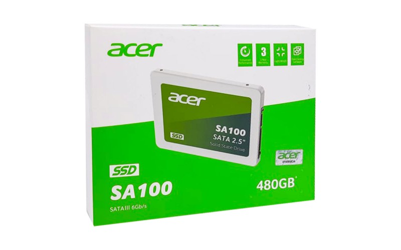 ACER INTERNAL SSD 480GB SATA (SA100)
