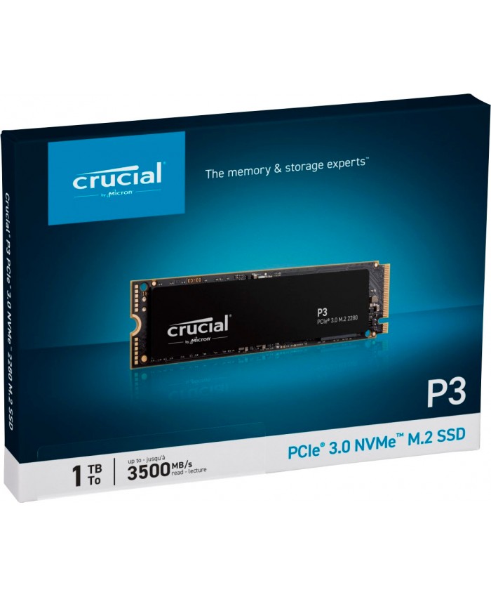 CRUCIAL INTERNAL SSD 1TB NVME P3