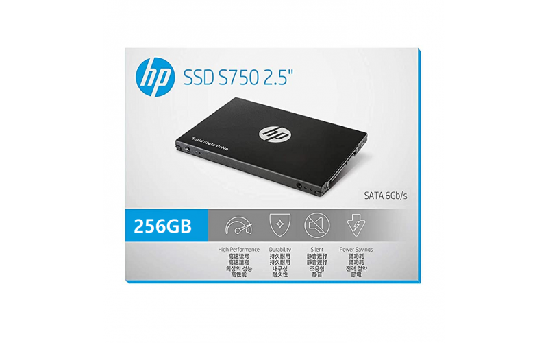HP INTERNAL SSD 256GB SATA (S750) 6C9P3AA SATA III 6GB/S 