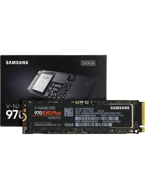 SAMSUNG SSD 500GB NVME (970 EVO PLUS)