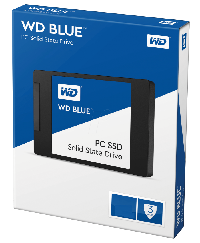 WD INTERNAL SSD 500GB SATA (BLUE)