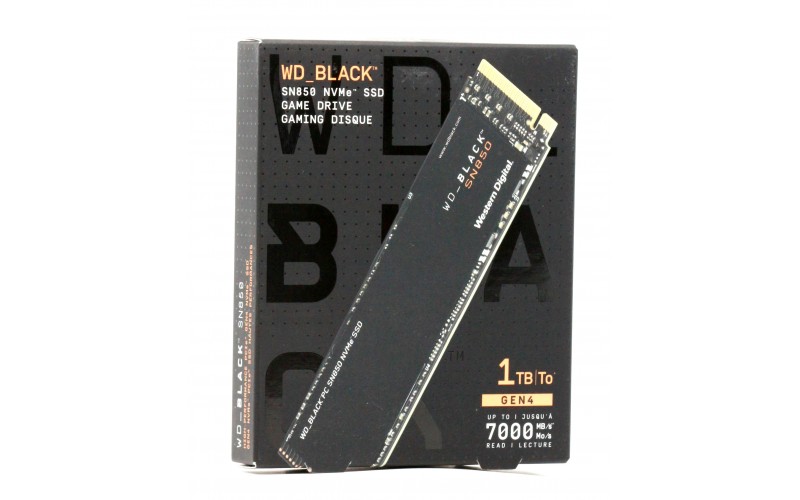 WD SSD 1TB NVME BLACK (SN850)
