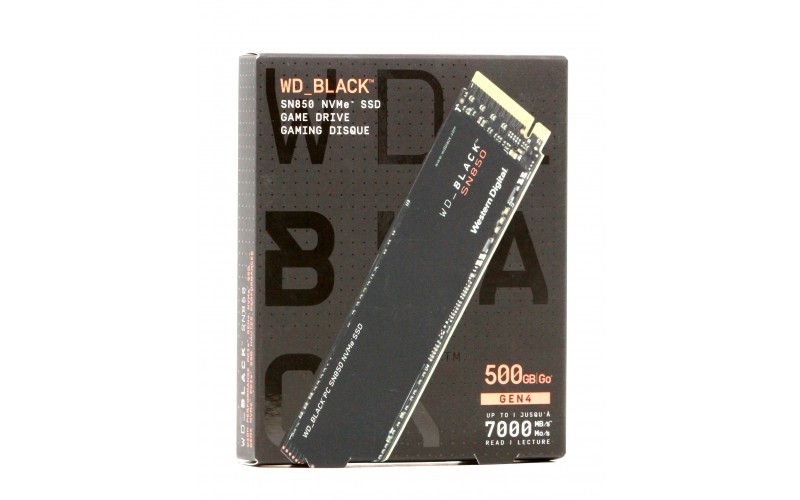 WD INTERNAL SSD 500GB NVME BLACK (SN850) GEN4