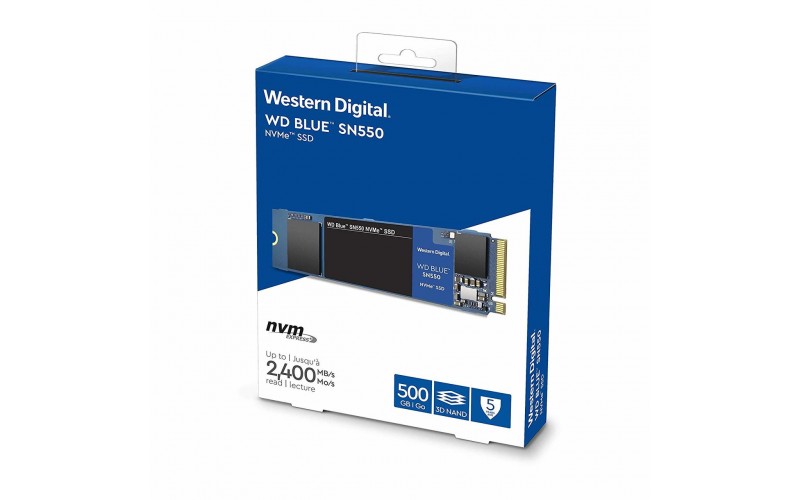 WD SSD 500GB NVME BLUE (SN550)