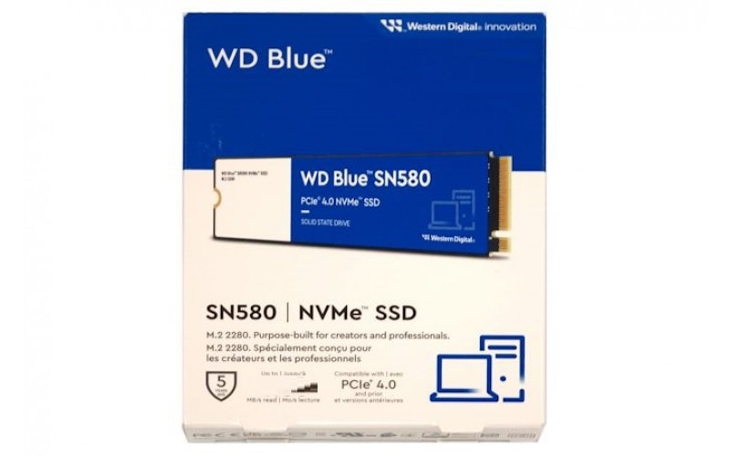 WD INTERNAL SSD 500GB NVME BLUE (SN580)