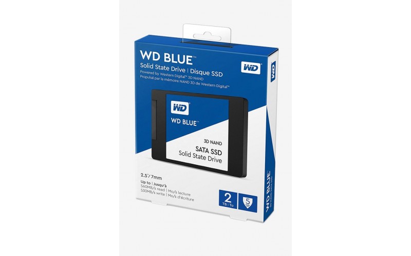 WD INTERNAL SSD 2TB SATA (BLUE)