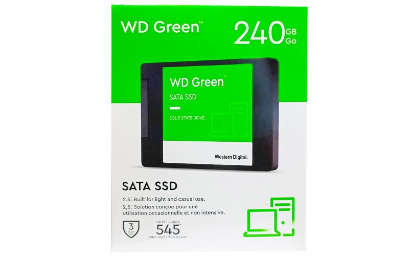 WD INTERNAL SSD 240GB SATA (GREEN) 8523