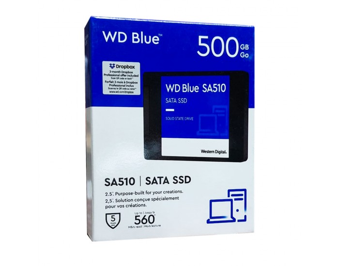 Western Digital Blue 500 Go 2.5 Solid State Drive