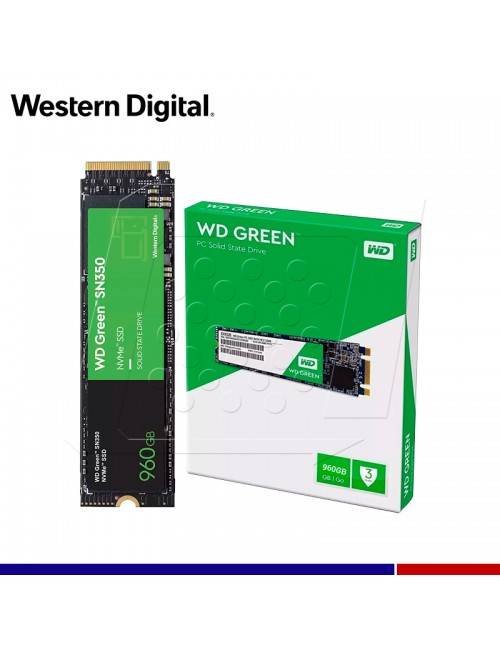 WD INTERNAL SSD 960GB NVME GREEN (SN350)