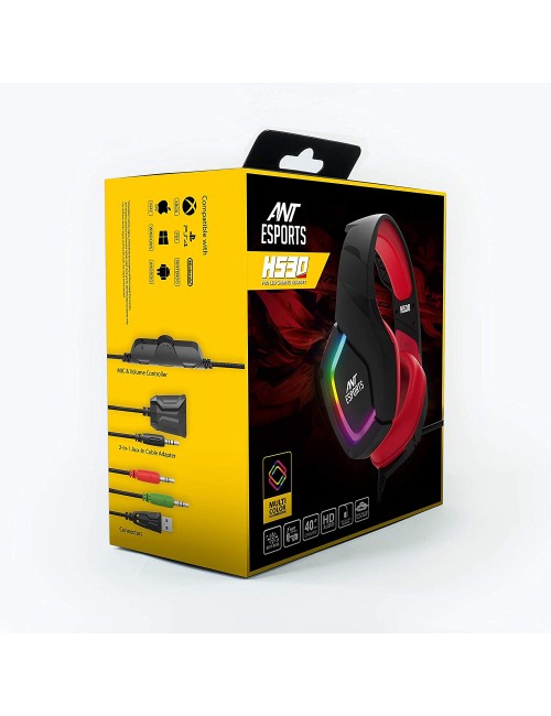 ANT ESPORTS RGB GAMING HEADSET WITH MIC H530 USB
