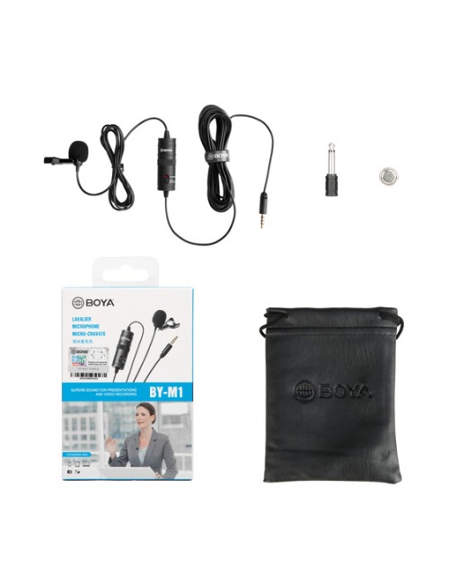 BOYA MICROPHONE WITH 20FT CABLE